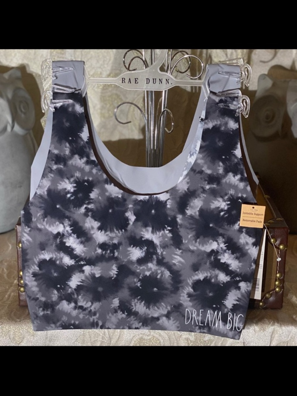 ⚡️Rae Dunn "BELIEVE/DREAM BIG" Comfort Bras - Large